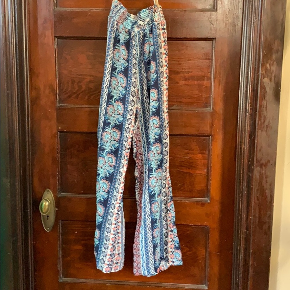 Patterned hippy pants